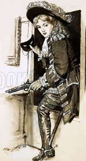 Female highwayman Lady Katherine Ferrers