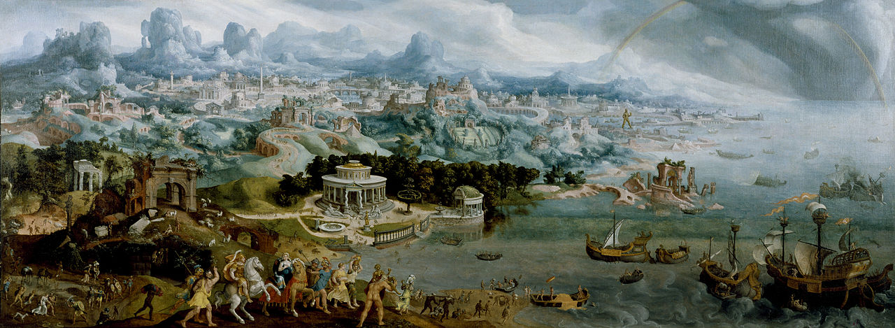 1280px-Maerten_van_Heemskerck_-_Panorama_with_the_Abduction_of_Helen_Amidst_the_Wonders_of_the_Ancient_World_-_Walters_37656