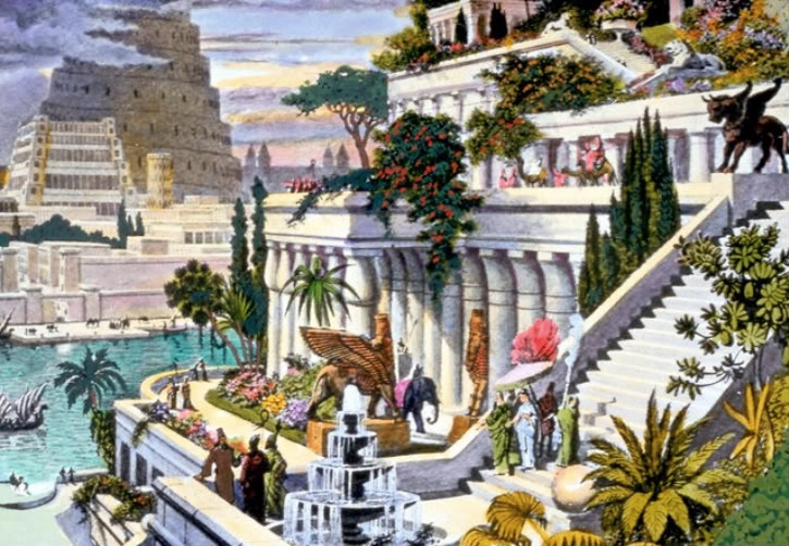Ancient Wonders: The Hanging Gardens of Babylon – Just History Posts