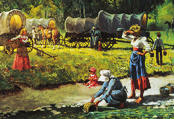 pioneer-women-getting-water