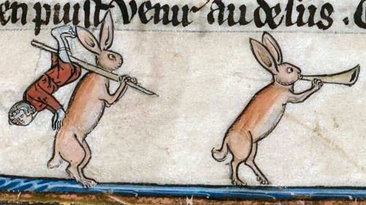 Medieval Marginalia: At It Like Rabbits